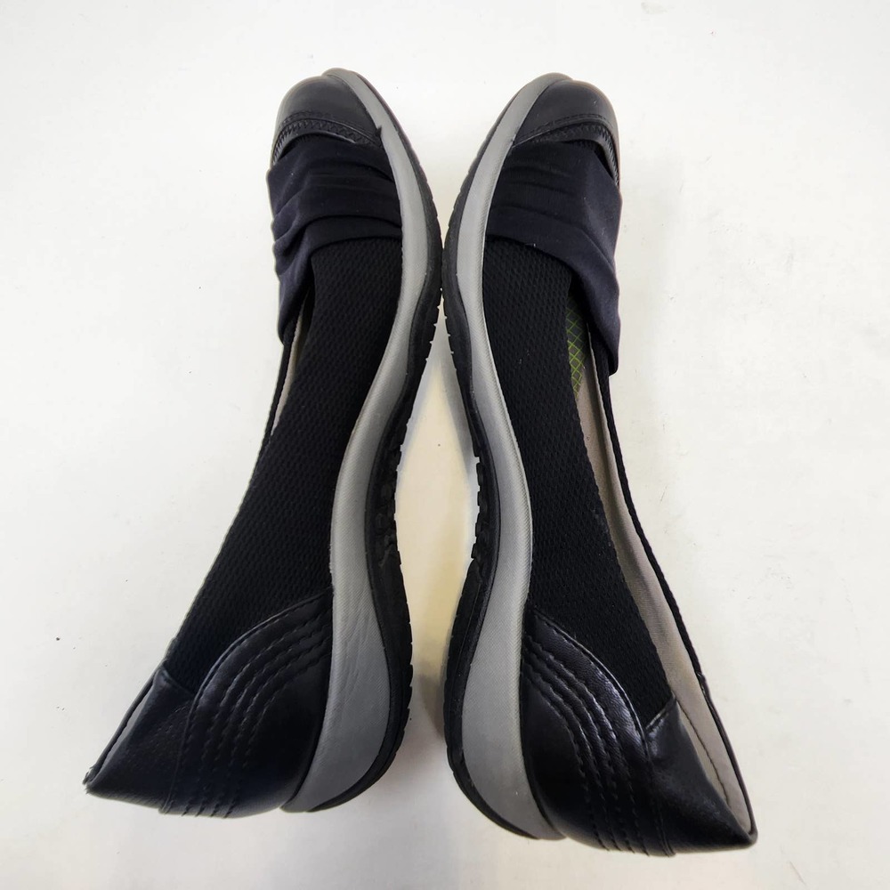 ZiBu Womens Janeta Black Slip On Comfort Flats 7.5 M Walking Arch Support Shoes - Picture 7 of 8